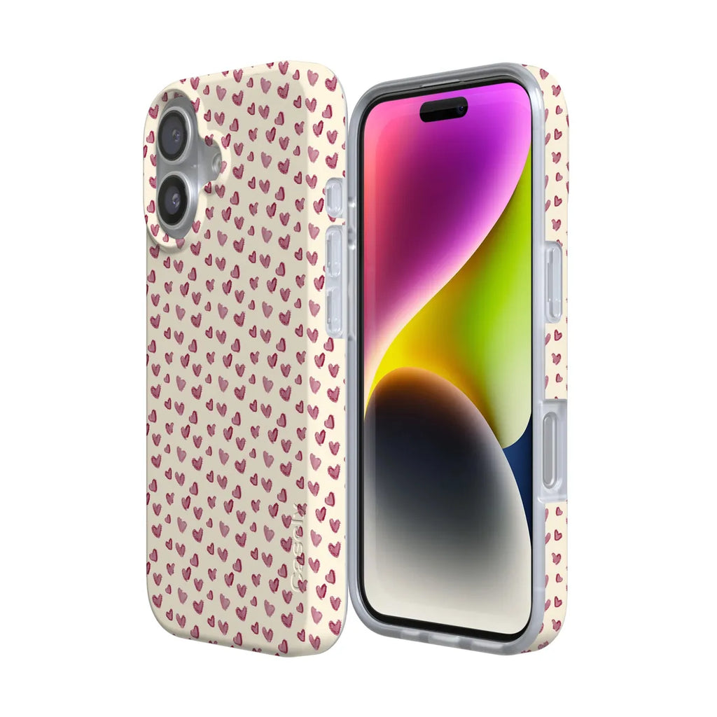 Lovebug | Mauve Hearts Case