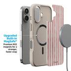 Pretty in Pastel | Blush Stripes Case