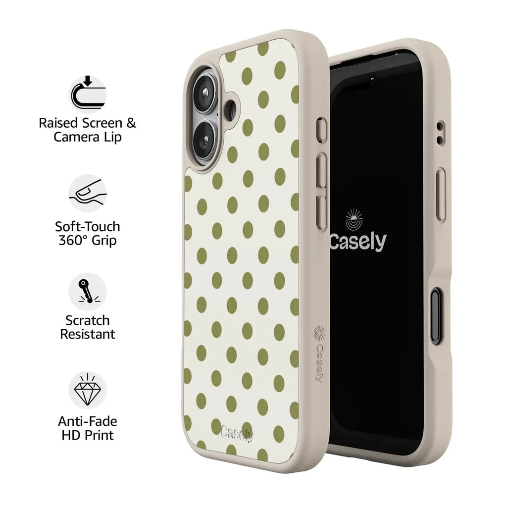 Spotted in SoHo | Green Polka Dot Case