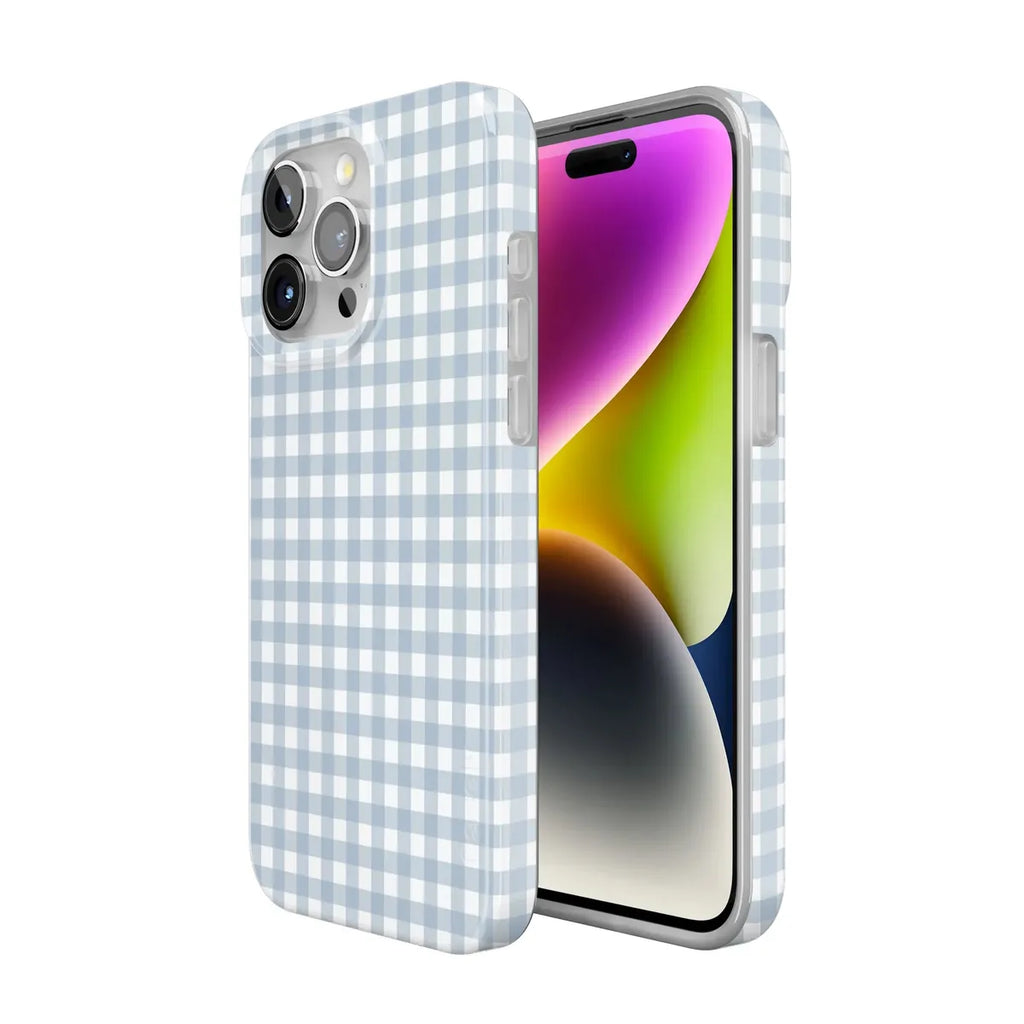 Pastel Picnic | Blue Gingham Case