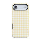 Pastel Picnic | Yellow Gingham Case