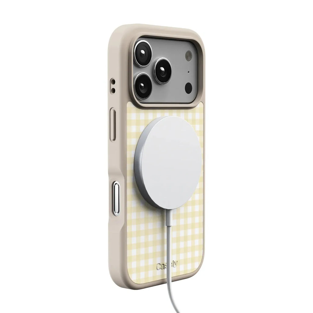 Pastel Picnic | Yellow Gingham Case