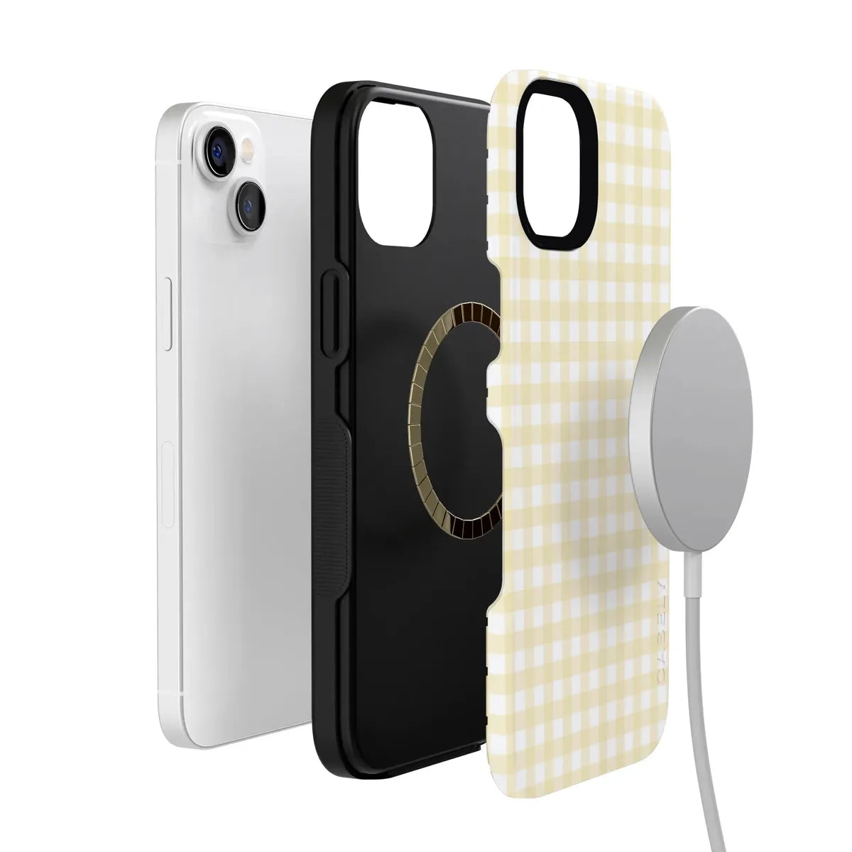 Pastel Picnic | Yellow Gingham Case