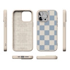 Fit Check | Light Blue Checkerboard Case