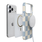 Fit Check | Light Blue Checkerboard Case