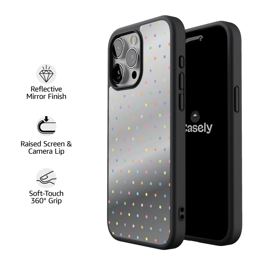 On the Dot | Rainbow Polka Dot Case