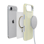 Coastline Stripes | Blue & Yellow Case