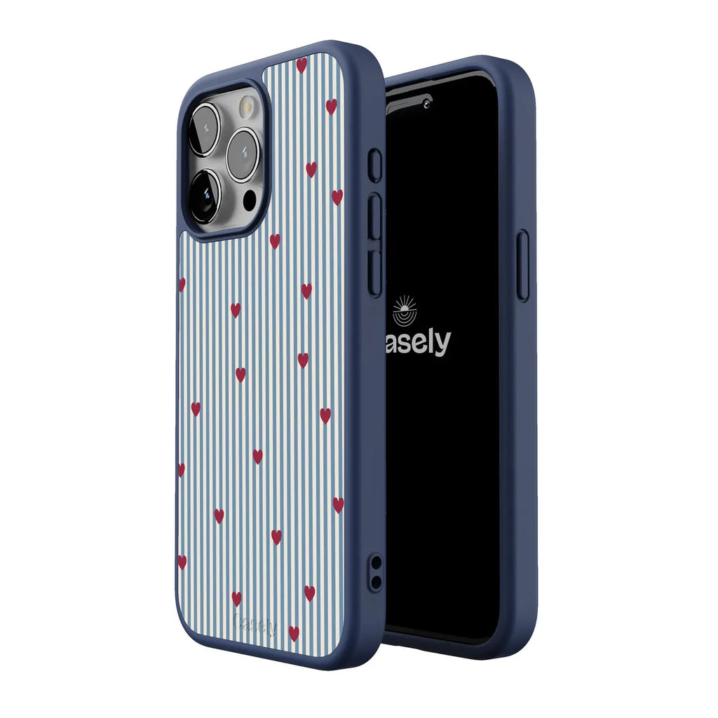 Love Lines | Blue Stripes Case