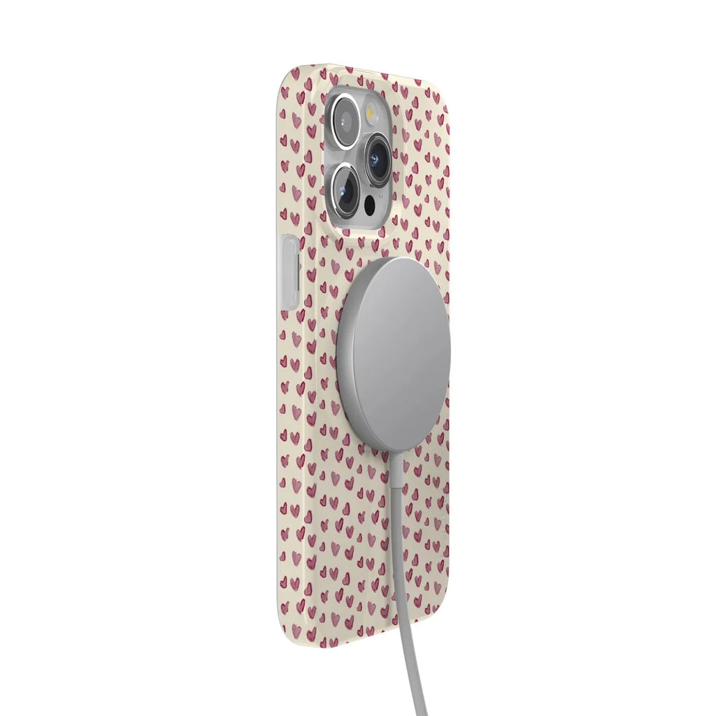 Lovebug | Mauve Hearts Case