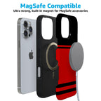 Storm Warning | Black & Red Stripes Case
