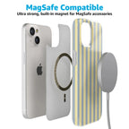 Coastline Stripes | Blue & Yellow Case