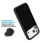 On the Dot | White Polka Dot Case