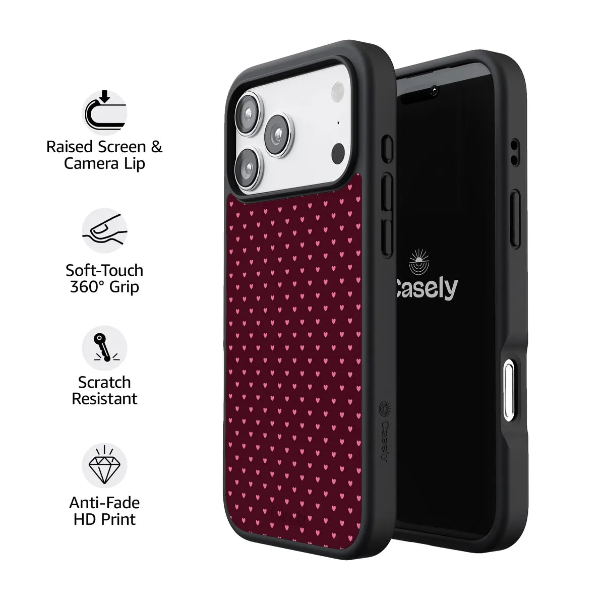 Heart Noir | Tiny Hearts Case
