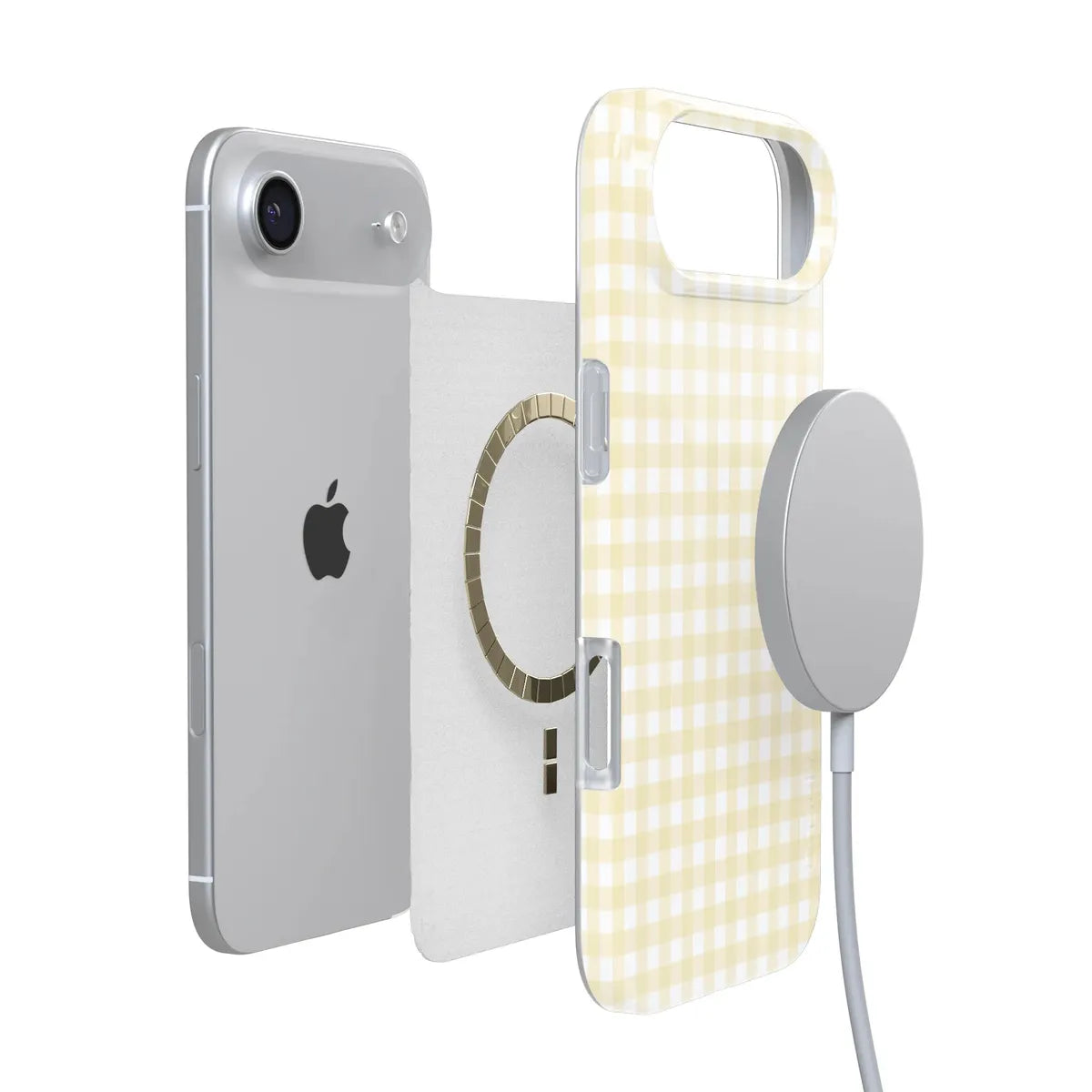Pastel Picnic | Yellow Gingham Case