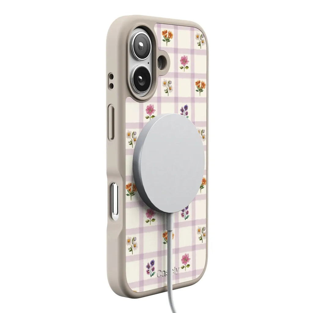 Meadow Check | Floral Gingham Case