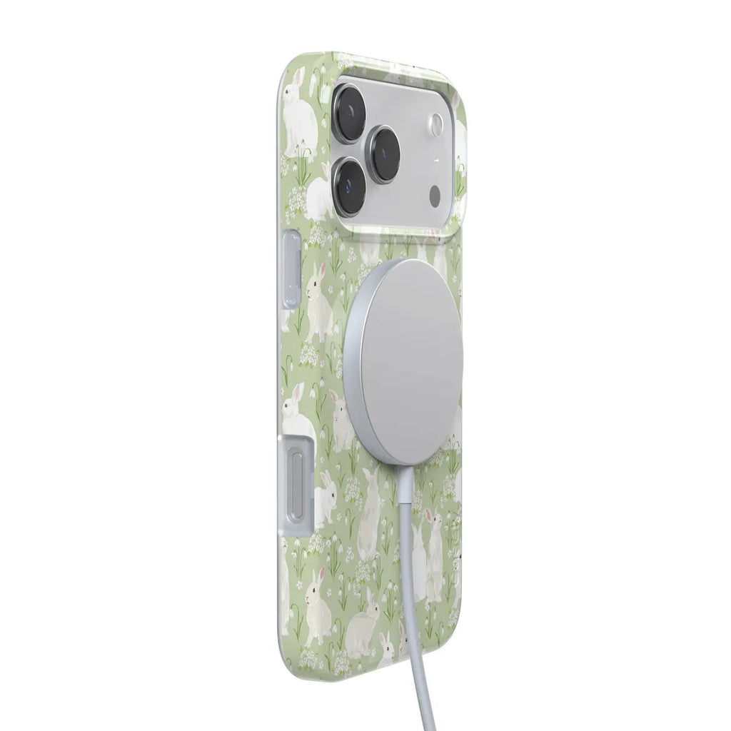 Hop to it | Green Bunny Case