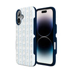 Cottage Stripe | Blue Floral Case
