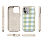 Pastel Picnic | Blue & Green Gingham Case