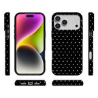 On the Dot | White Polka Dot Case