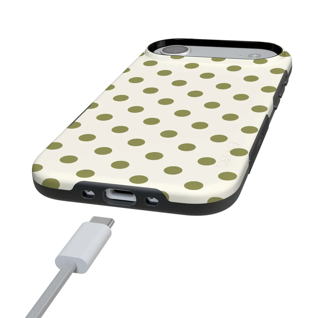 Spotted in SoHo | Green Polka Dot Case