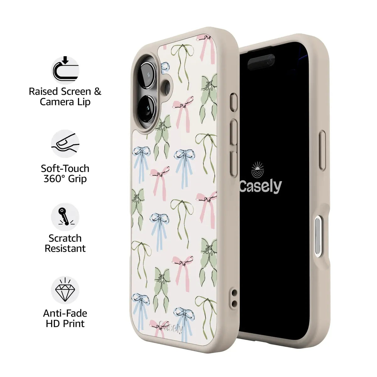 Whimsy Girlie | Pastel Bows Case