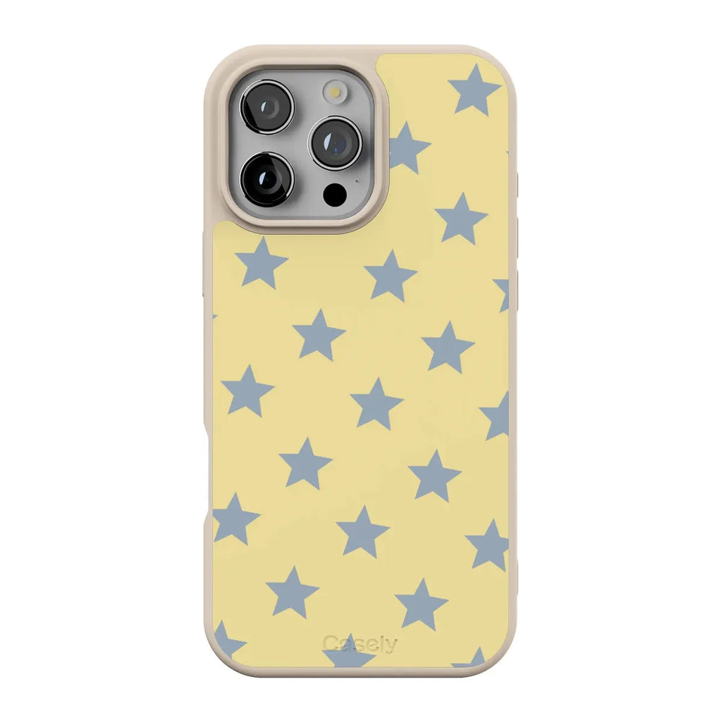 Shine Bright | Butter Yellow Stars Case