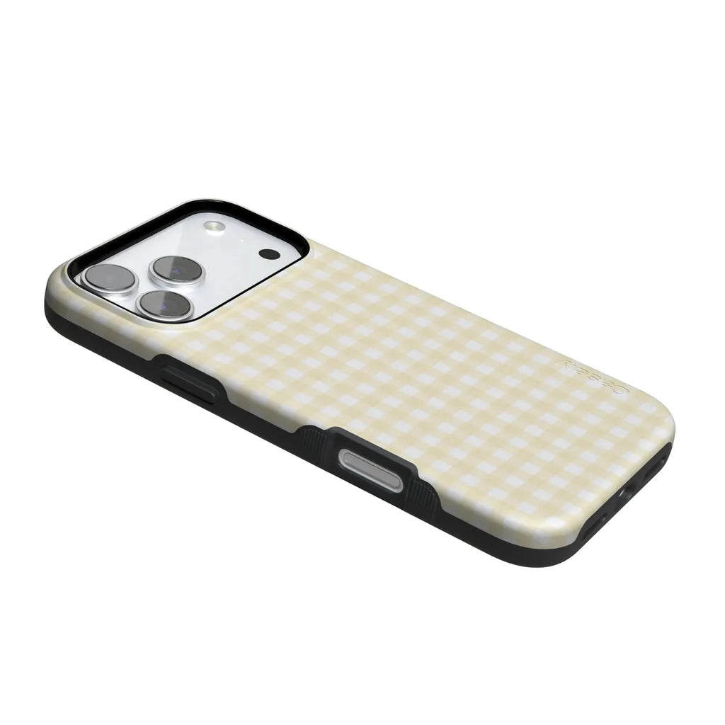 Pastel Picnic | Yellow Gingham Case