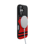 Storm Warning | Black & Red Stripes Case