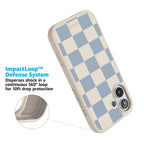Fit Check | Light Blue Checkerboard Case