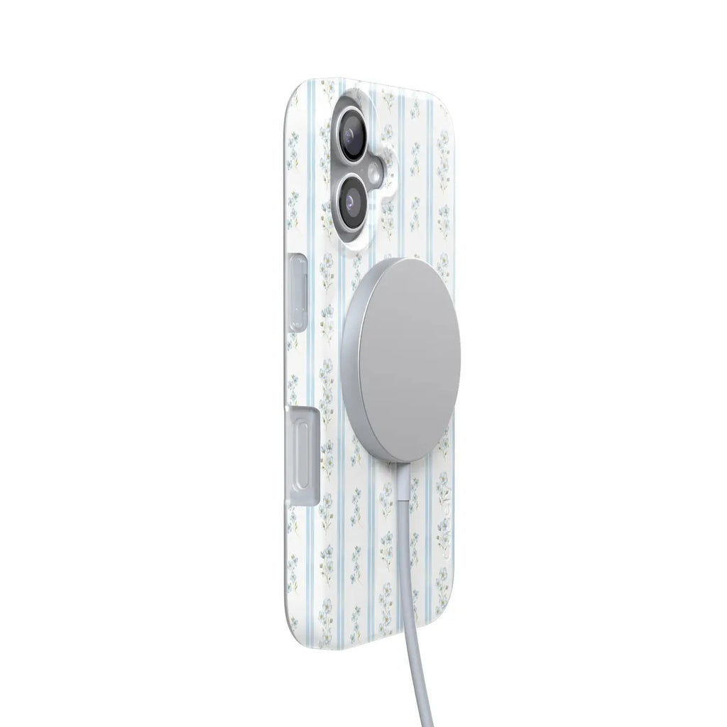 Cottage Stripe | Blue Floral Case