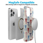 American Girlie | Red White & Blue Bows Case