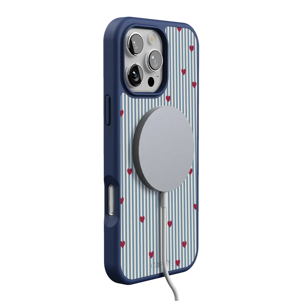 Love Lines | Blue Stripes Case