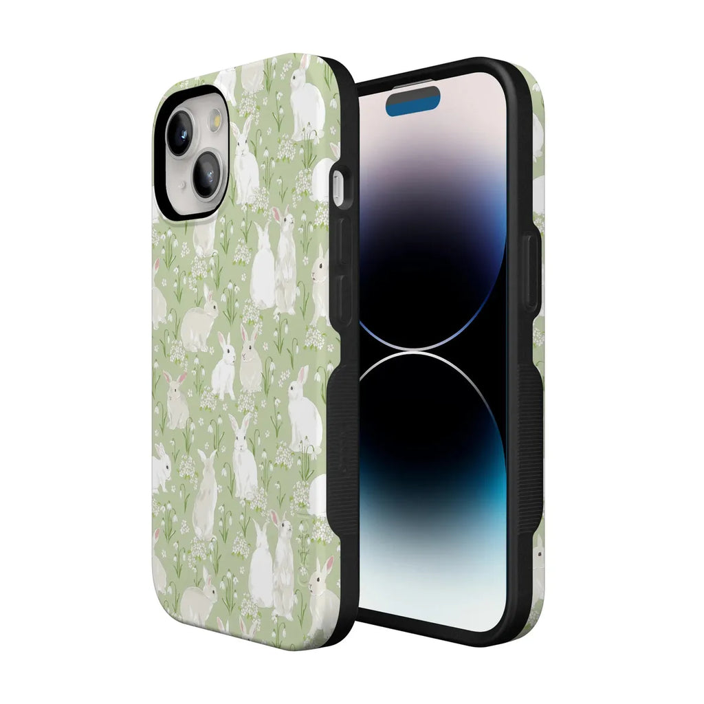 Hop to it | Green Bunny Case