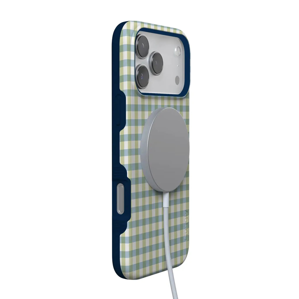 Pastel Picnic | Blue & Green Gingham Case