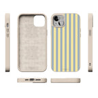 Coastline Stripes | Blue & Yellow Case