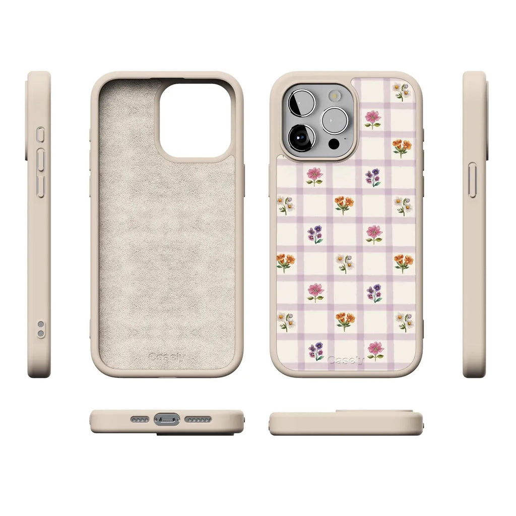 Meadow Check | Floral Gingham Case