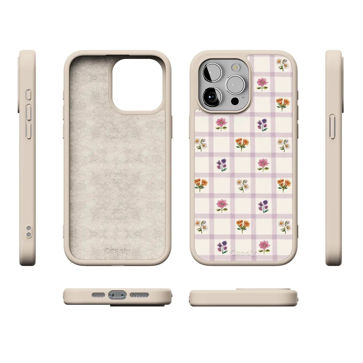 Meadow Check | Floral Gingham Case