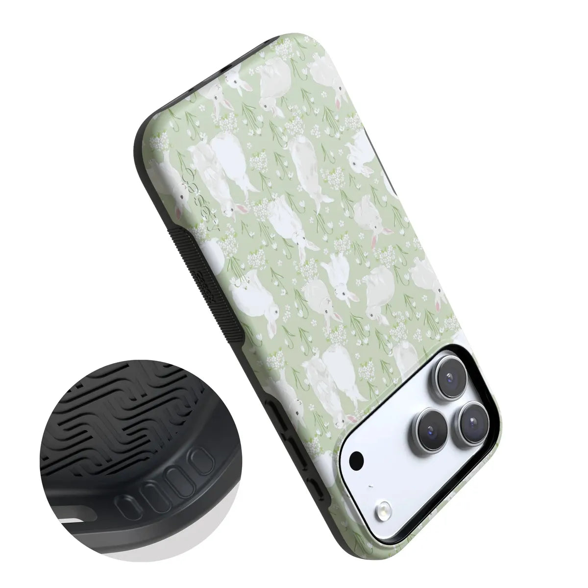 Hop to it | Green Bunny Case