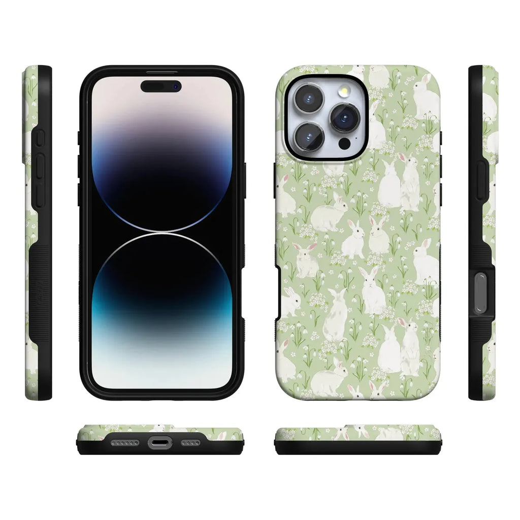 Hop to it | Green Bunny Case