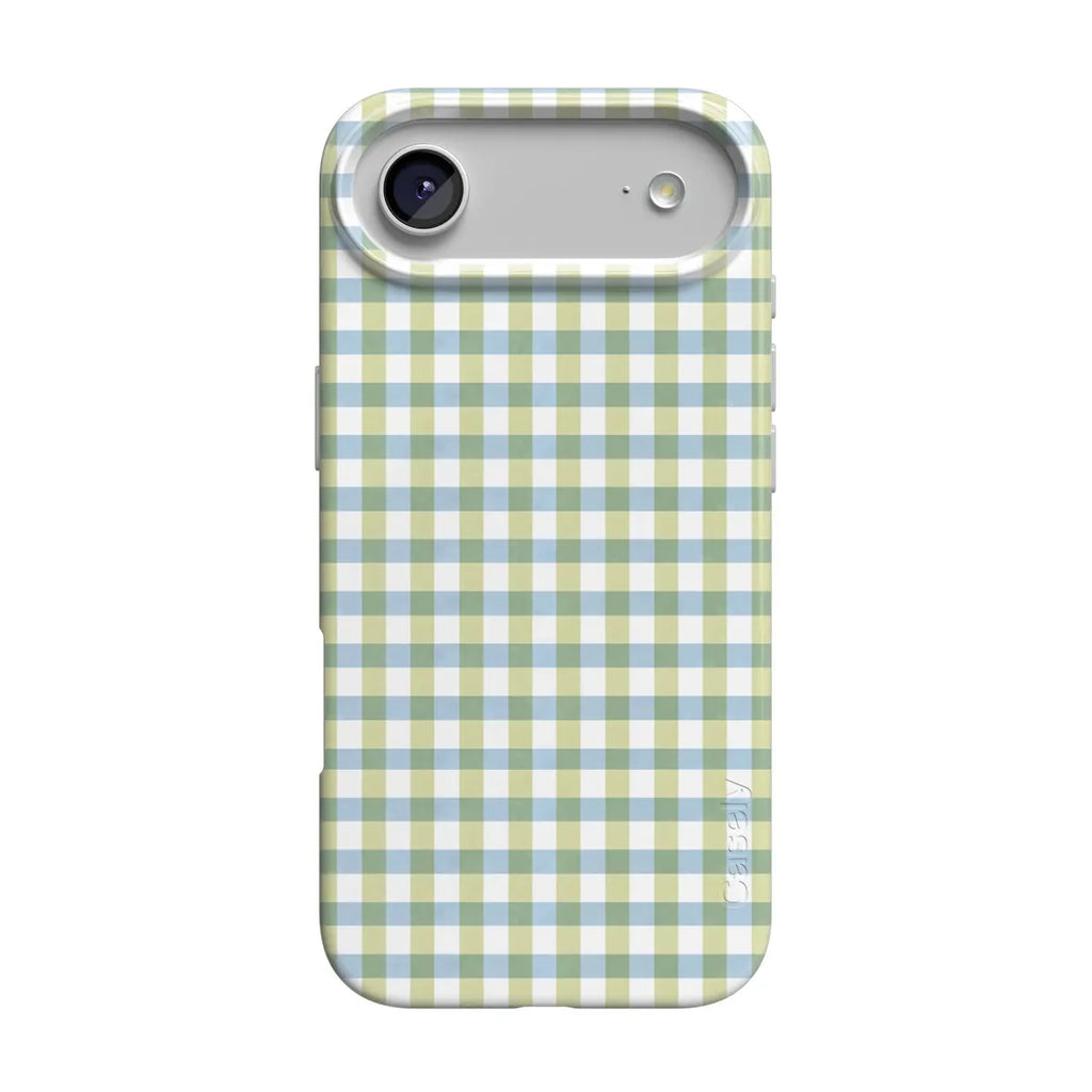 Pastel Picnic | Blue & Green Gingham Case