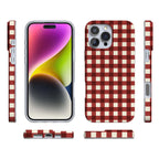 Checked Twice | Red Plaid Case