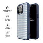 Pastel Picnic | Blue Gingham Case