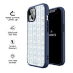 Cottage Stripe | Blue Floral Case