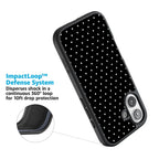 On the Dot | White Polka Dot Case