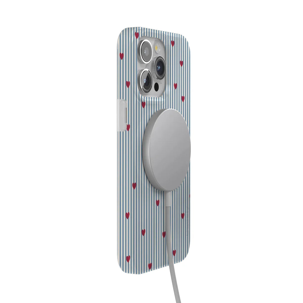 Love Lines | Blue Stripes Case