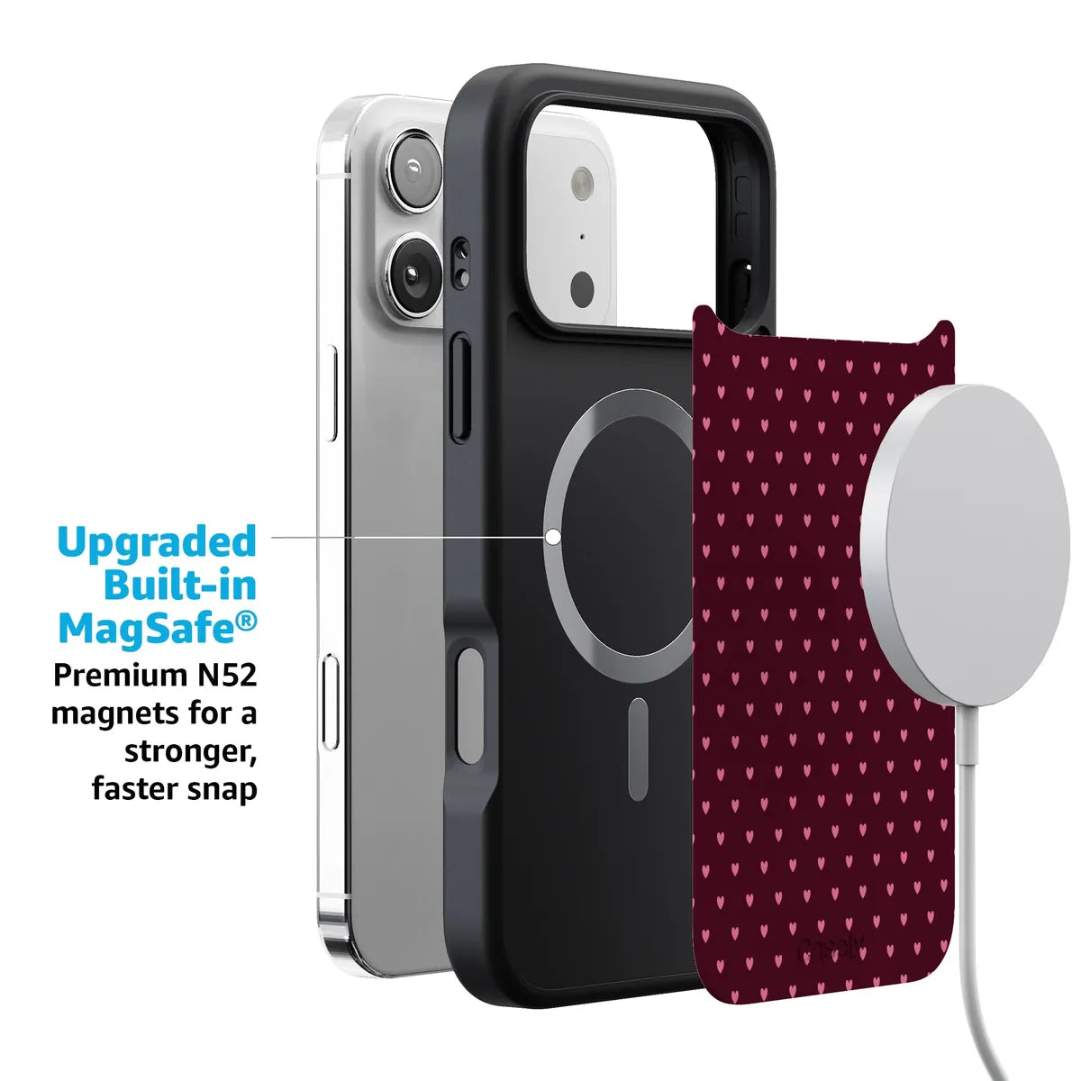 Heart Noir | Tiny Hearts Case