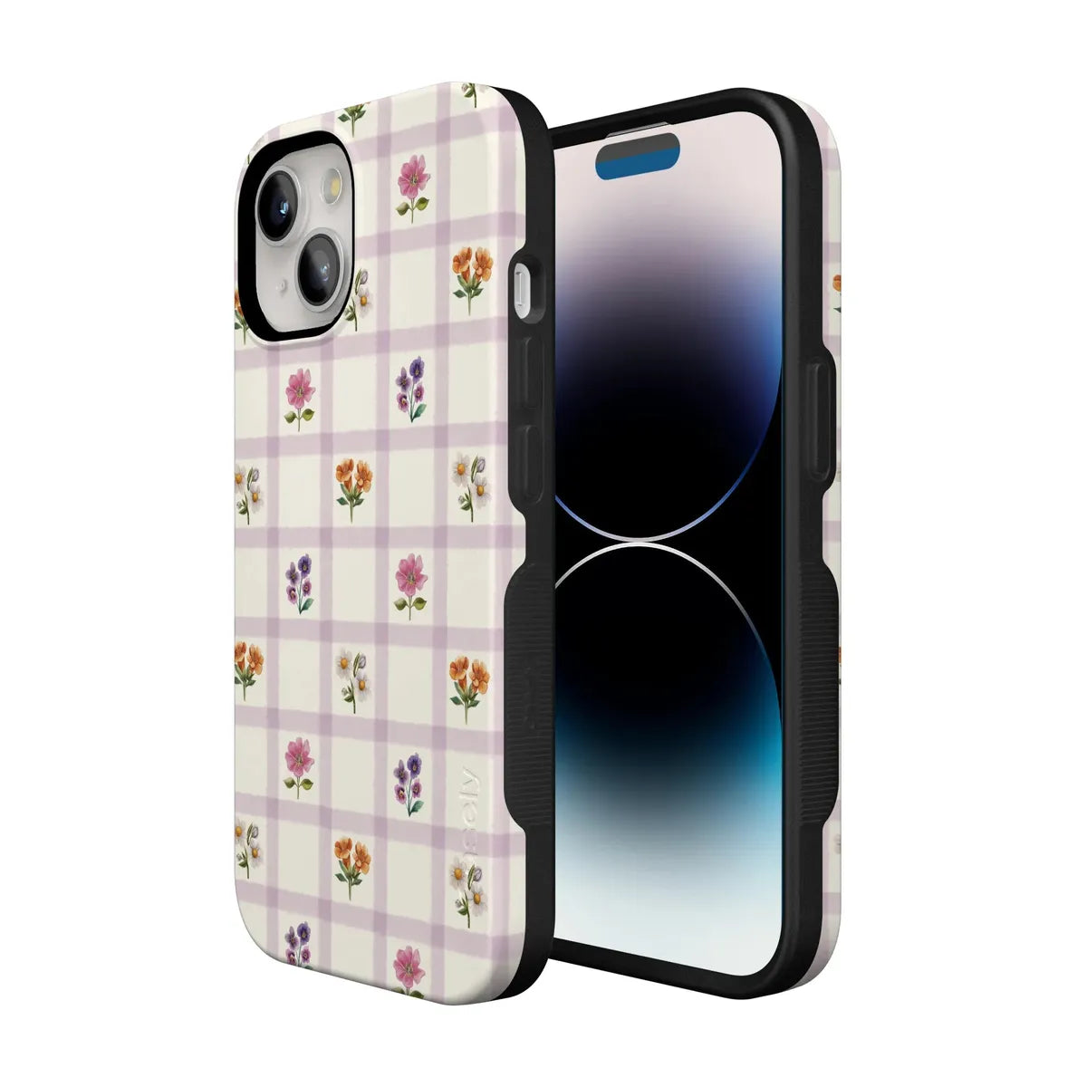Meadow Check | Floral Gingham Case