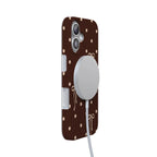 Teddy Bows | Brown Polka Dot Case