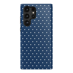 On the Dot | Navy Polka Dot Case
