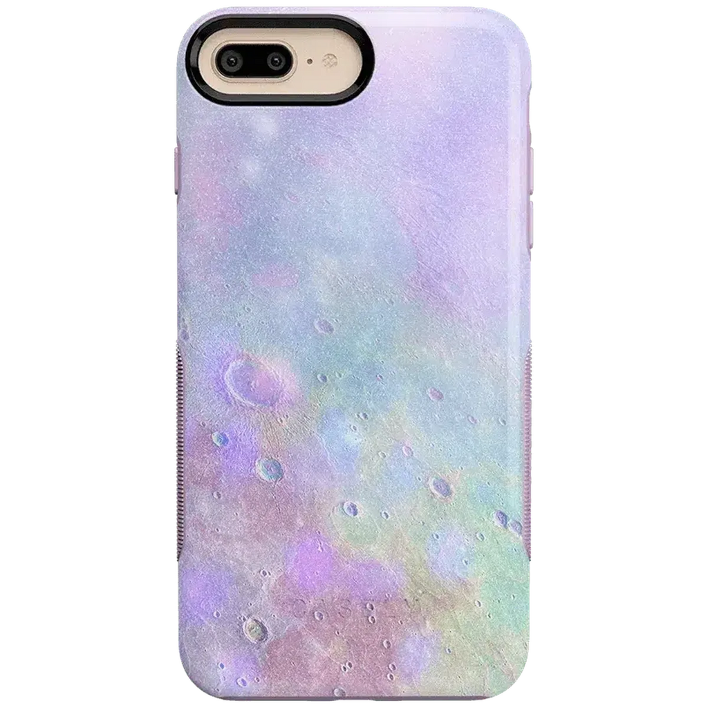 Over the Moon | Pastel Marble Moon Case